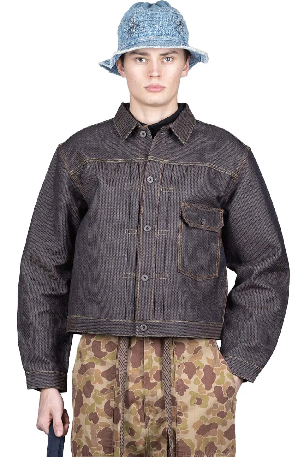 Best Kapital CENTURY DENIM 1st Jacket - N5S
