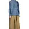 Discount Ordinary Fits Chambray Work Shirt - Indigo