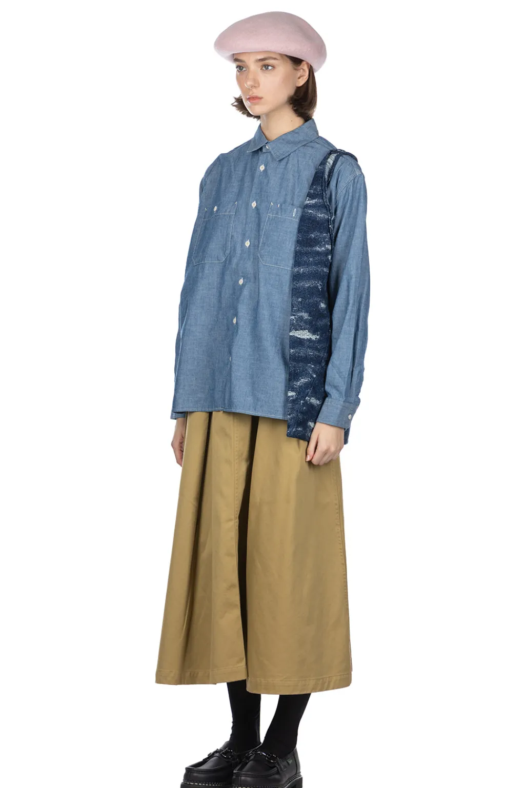 Discount Ordinary Fits Chambray Work Shirt - Indigo