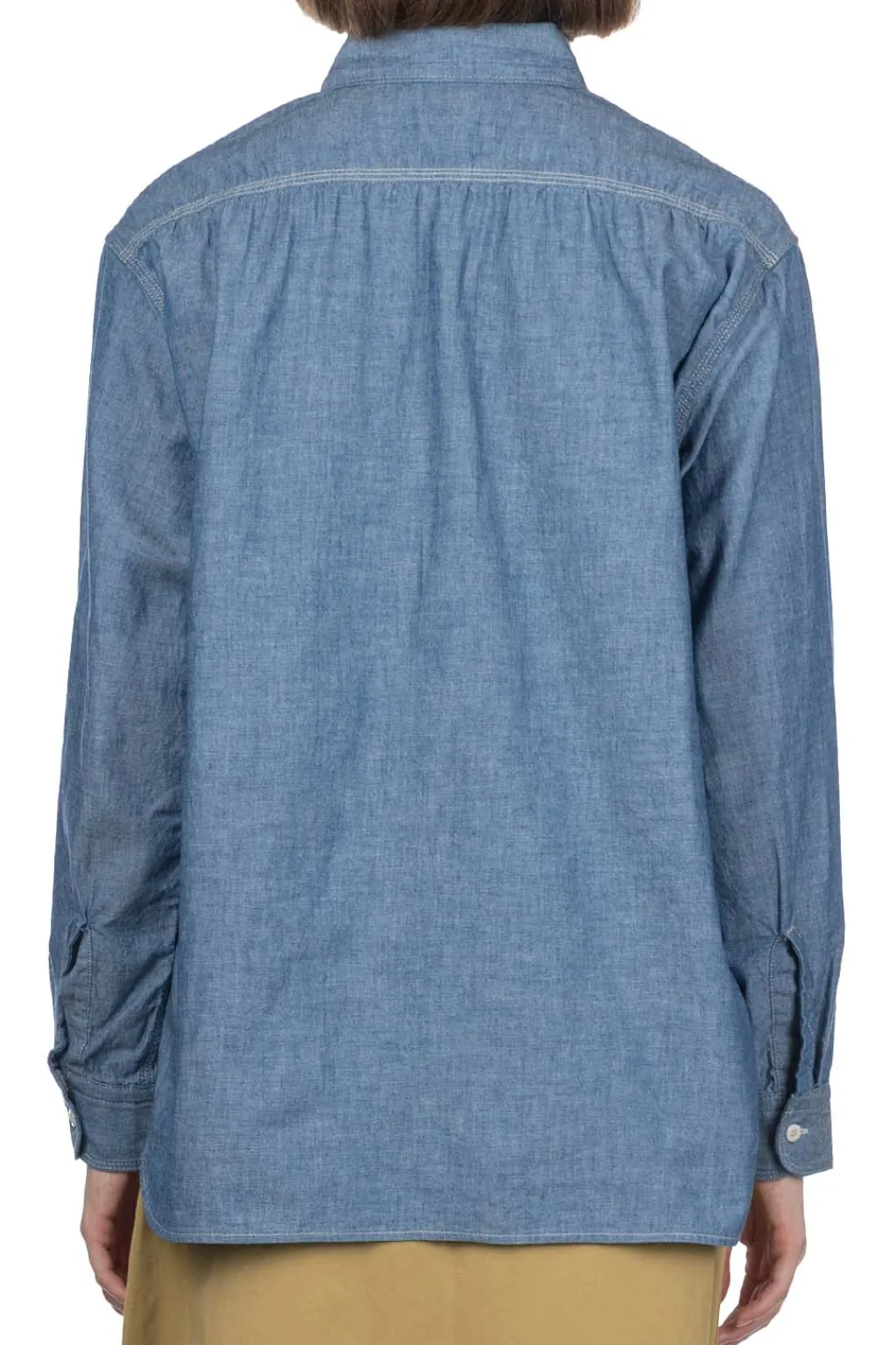 Discount Ordinary Fits Chambray Work Shirt - Indigo