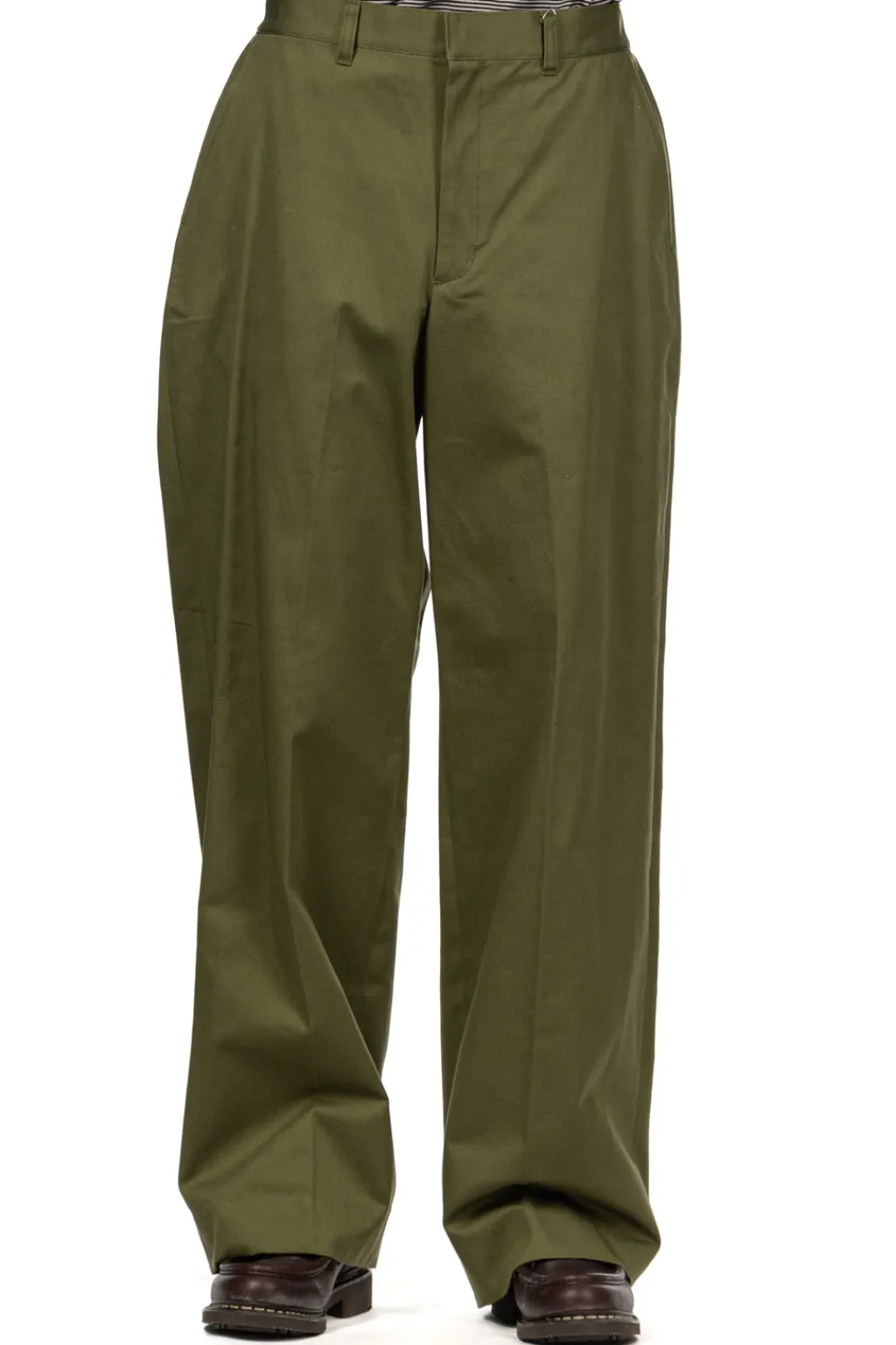 Fashion SOFTHYPHEN Chino Straight Wide Trousers