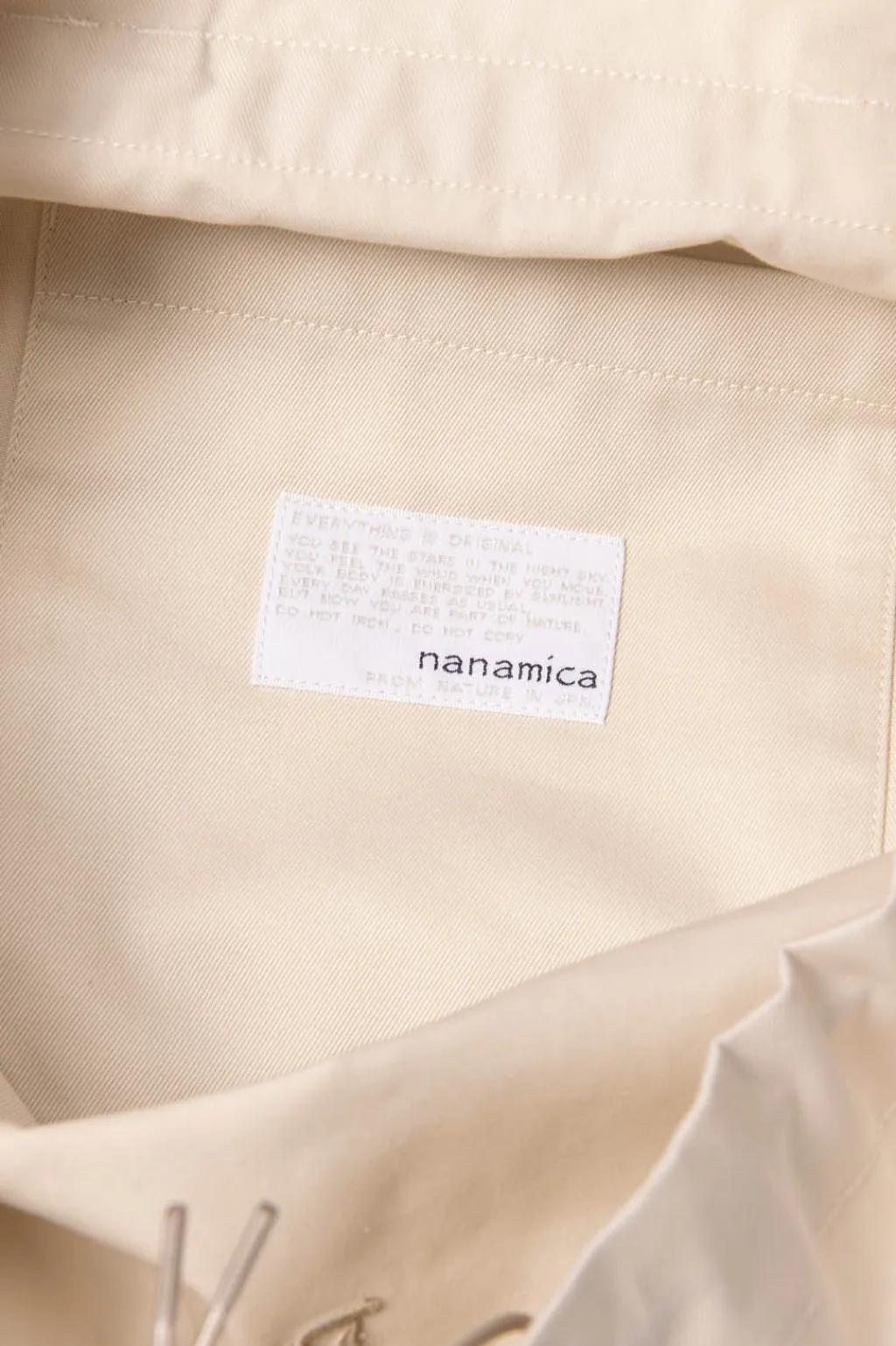 Online Nanamica Chino Tote Bag - Dry Sand
