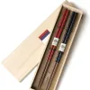 Sale Mino Pottery Chopsticks - 2 Pairs - Hashi Gift