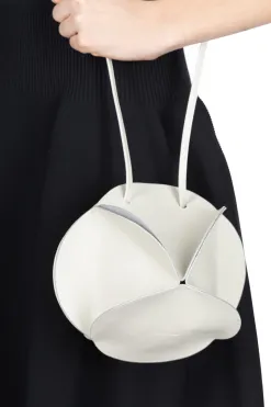 Hot MARROW LEATHER Circle Flower Bag - 4 Colors