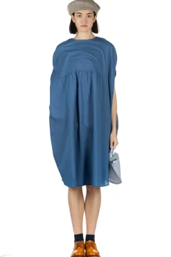 Sale Nachukara Circle Gather Dress - Blue