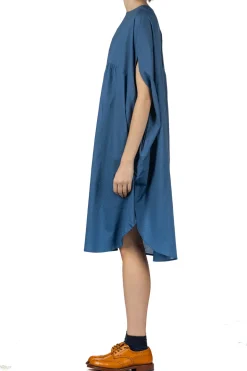 Sale Nachukara Circle Gather Dress - Blue