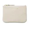 Best Comme Des Garcons Wallets Classic Line Zip Pouch - Off White