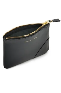 Online Comme Des Garcons Wallets Classic Line Zip Pouch -Black