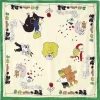 Outlet Kapital Color Bandanna (PECKISH RAINBOWY PARK) - Green