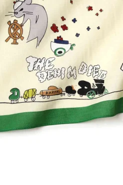 Outlet Kapital Color Bandanna (PECKISH RAINBOWY PARK) - Green