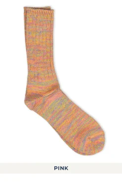 Online Anonymous Ism 5 color Mix Crew Socks in 10 Color Choices