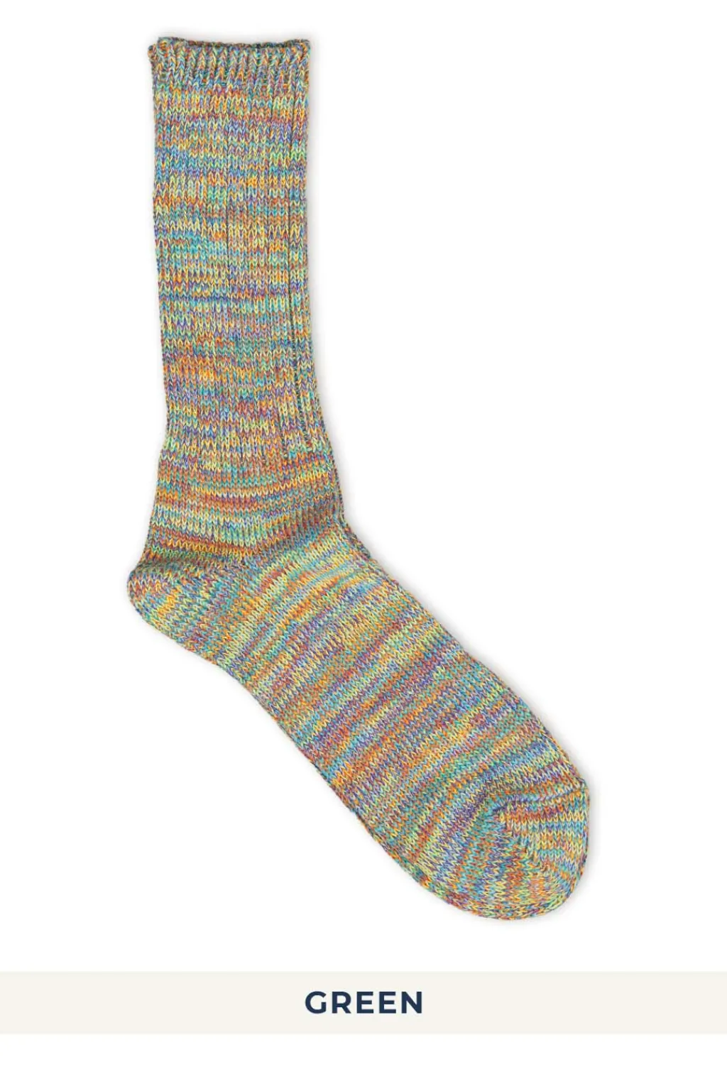 Online Anonymous Ism 5 color Mix Crew Socks in 10 Color Choices