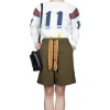 Clearance Kapital Combed Burberry Cotton EASY BEACH GO Shorts - Khaki
