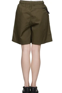Clearance Kapital Combed Burberry Cotton EASY BEACH GO Shorts - Khaki