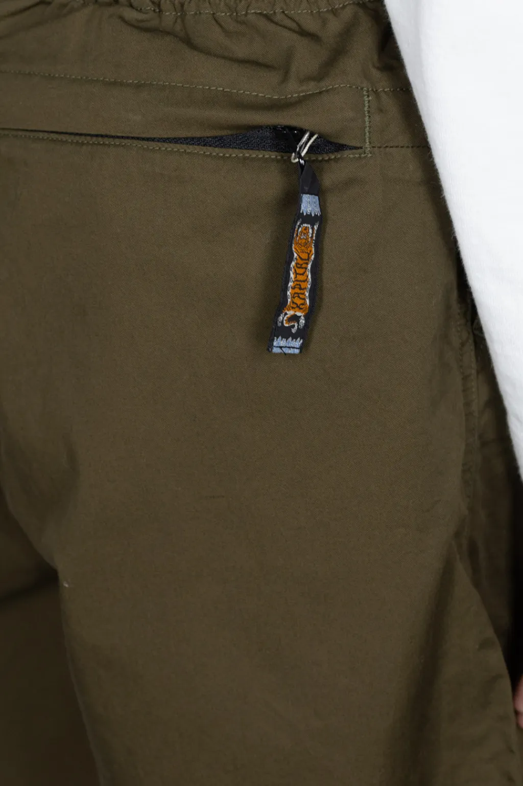 Clearance Kapital Combed Burberry Cotton EASY BEACH GO Shorts - Khaki
