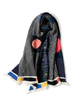 Outlet Kapital Compressed Wool Scarf GABBEH UNIVERSE - 2 Colors