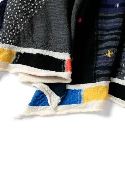Outlet Kapital Compressed Wool Scarf GABBEH UNIVERSE - 2 Colors