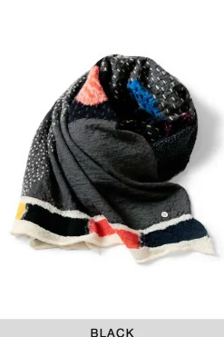 Outlet Kapital Compressed Wool Scarf GABBEH UNIVERSE - 2 Colors