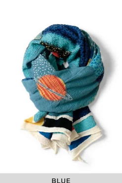 Outlet Kapital Compressed Wool Scarf GABBEH UNIVERSE - 2 Colors
