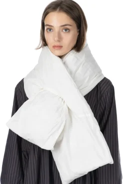 Online Veilance Conduit Down Scarf - Black