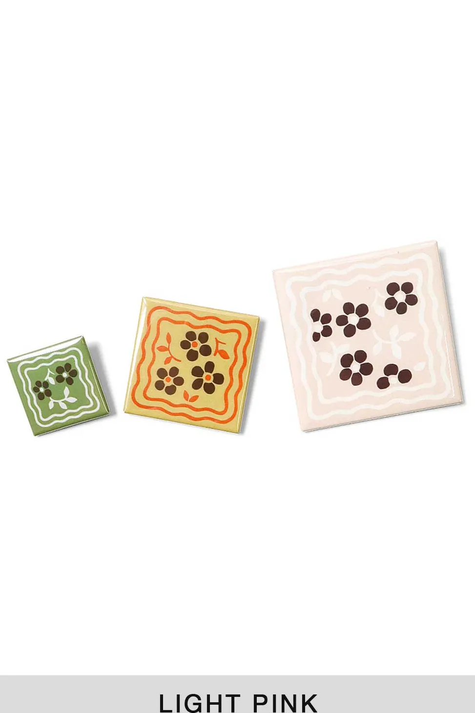 Discount Kapital COOKIE Pin Buttons (Set of 3) - 5 Color Choices