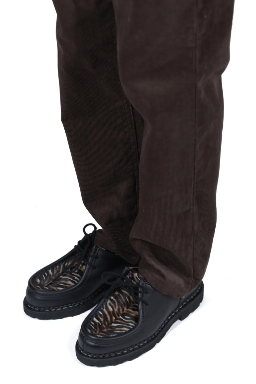 Clearance OrSlow 107 Corduroy Ivy Fit - Coffee Brown