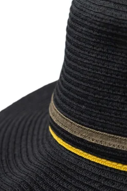 Best Cableami Cotton Braid Cloche - Black