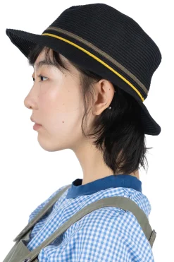 Best Cableami Cotton Braid Cloche - Black