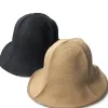 Fashion Cableami Cotton Braid Tulip Hat - 2 Colors
