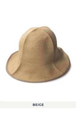Fashion Cableami Cotton Braid Tulip Hat - 2 Colors
