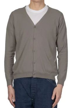 Hot Evam Eva Cotton Cardigan - Otter Gray