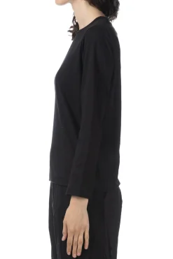 Online Comme Des Garcons TAO Cotton Jersey LS T-Shirt - Black