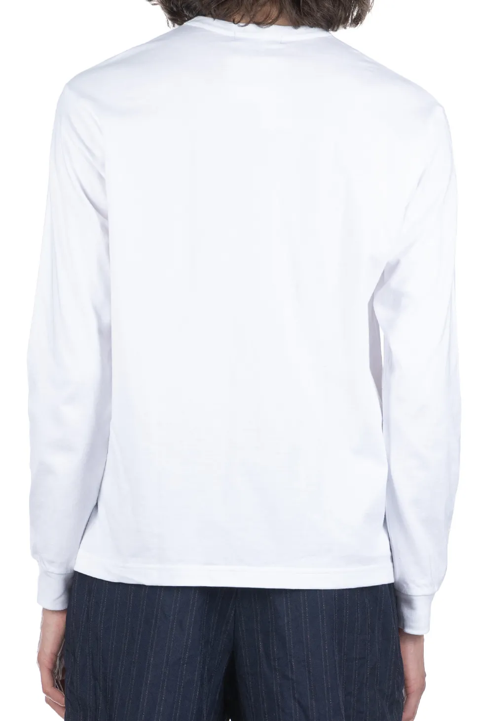 Online Comme Des Garcons Homme Cotton Jersey LS T-Shirt - White