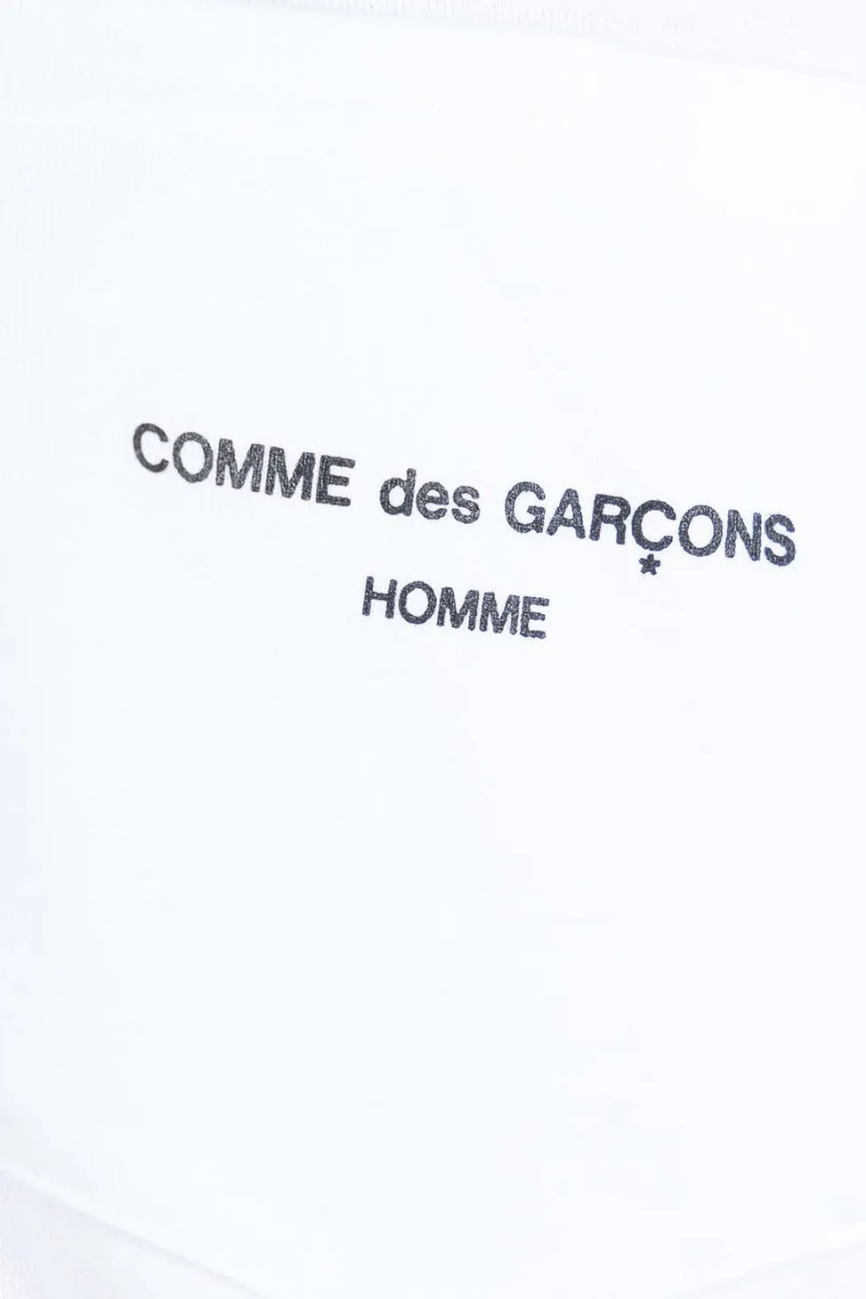 Online Comme Des Garcons Homme Cotton Jersey LS T-Shirt - White