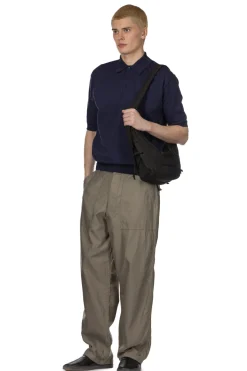 Fashion Kaptain Sunshine Cotton Knit Poloshirt - Navy