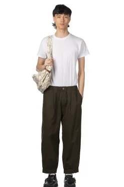 Clearance Tigre Brocante Cotton Lamie Samurai Pants - Khaki