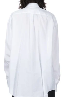 Online Comme Des Garcons Comme Des Garcons Cotton Long Shirt - White