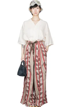 Discount Kapital Cotton Pueblo Stripe RUDE Buggy Pants