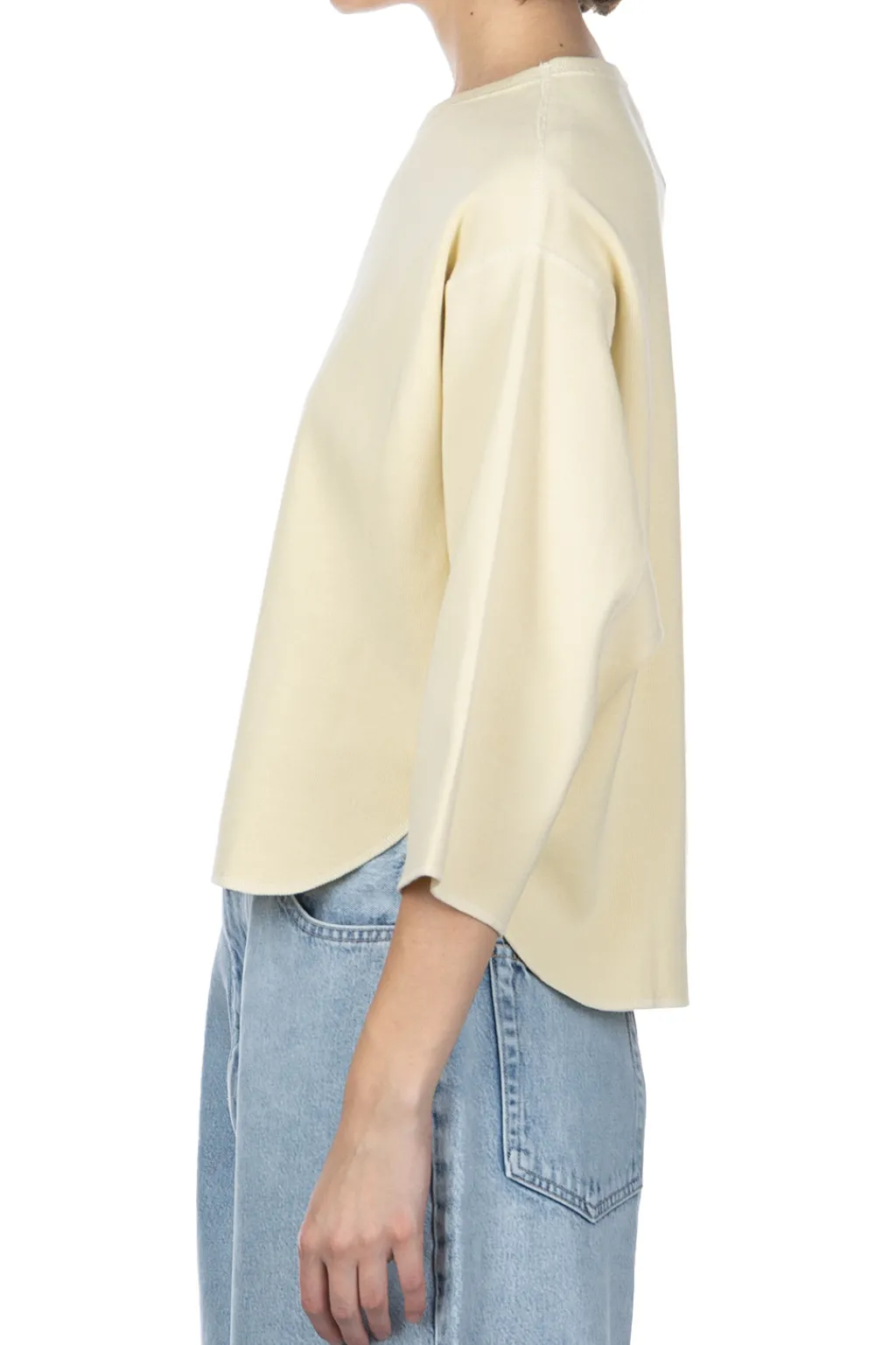 Sale YLEVE Cotton Rib PO - Yellow