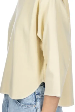 Sale YLEVE Cotton Rib PO - Yellow