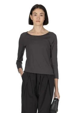 Clearance Evam Eva Cotton Silk Pullover - Sumi