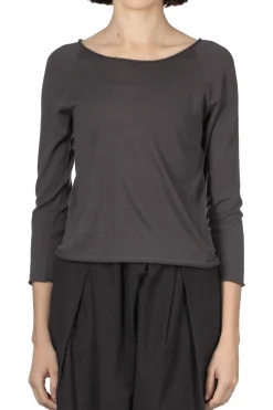 Clearance Evam Eva Cotton Silk Pullover - Sumi