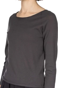 Clearance Evam Eva Cotton Silk Pullover - Sumi
