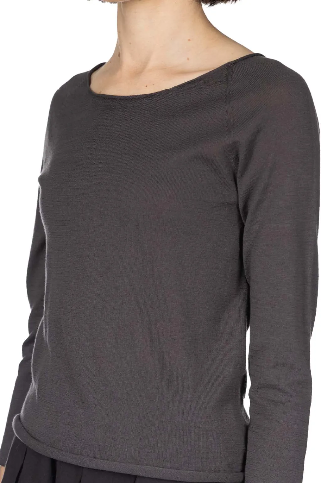 Clearance Evam Eva Cotton Silk Pullover - Sumi