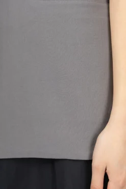 New Evam Eva Cotton Vest - Grey