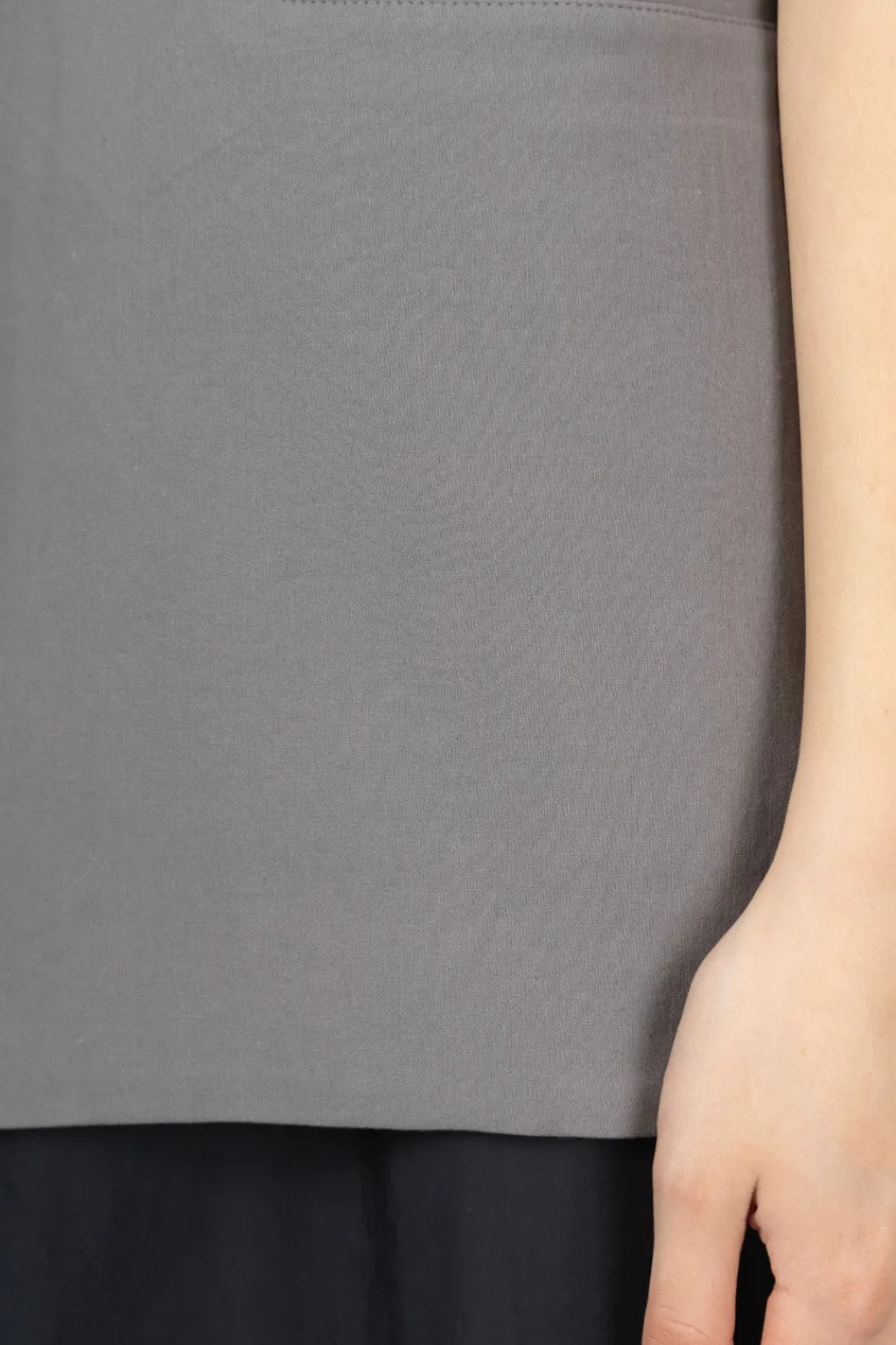 New Evam Eva Cotton Vest - Grey