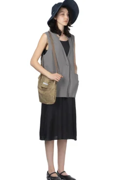 New Evam Eva Cotton Vest - Grey