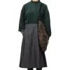 Online Nanamica Cotton Wool Gurkha Skirt - Heather Grey