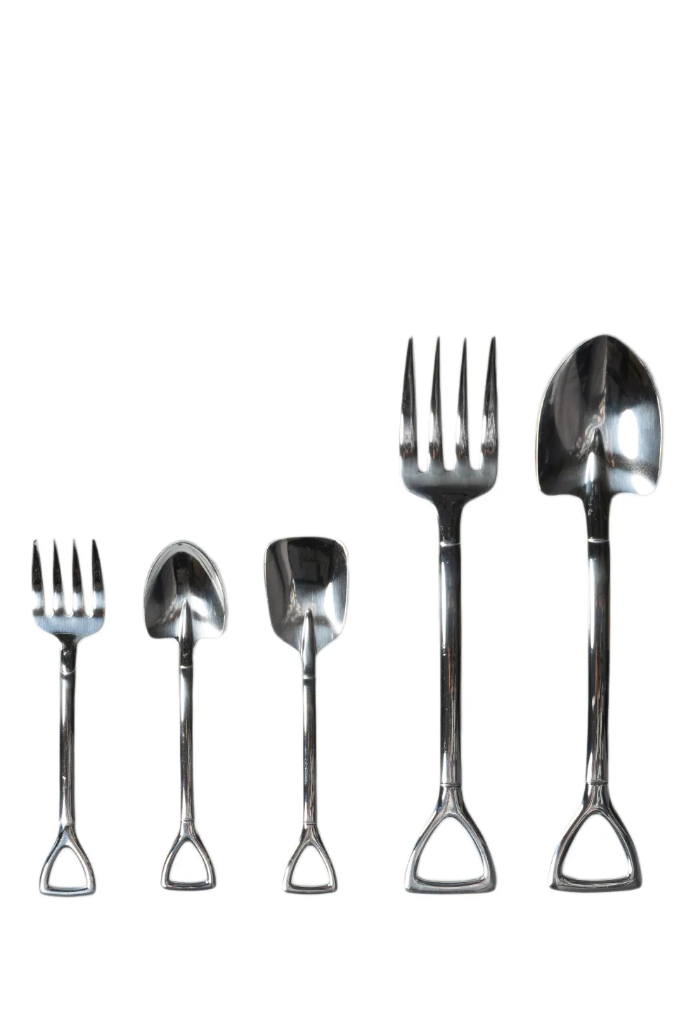 Sale Mino Pottery Country Story Mirror Surface SS Dinner Cutlery 5pcs Set