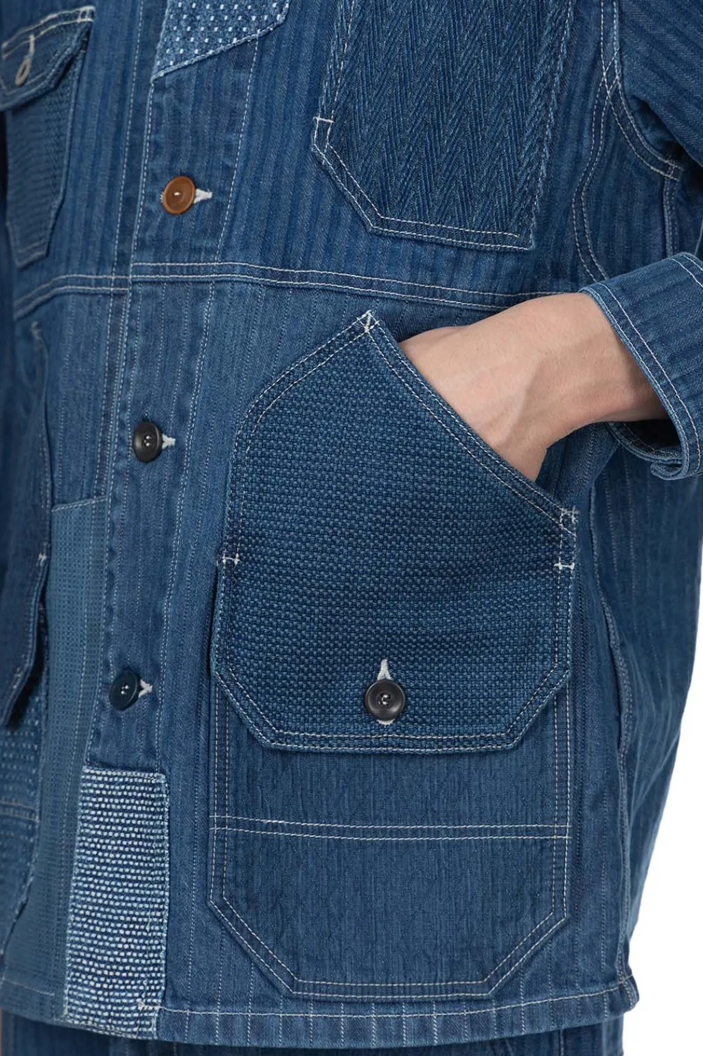 Sale FDMTL Coverall Jacket 3 Years Wash